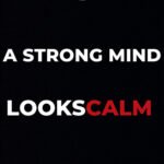 Motivational Quote - Strong Mind