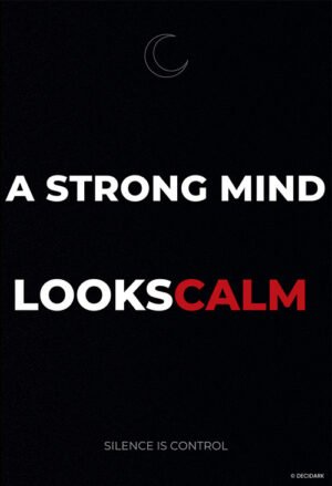 Motivational Quote - Strong Mind