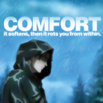 Motivational Anime Quote - Comfort