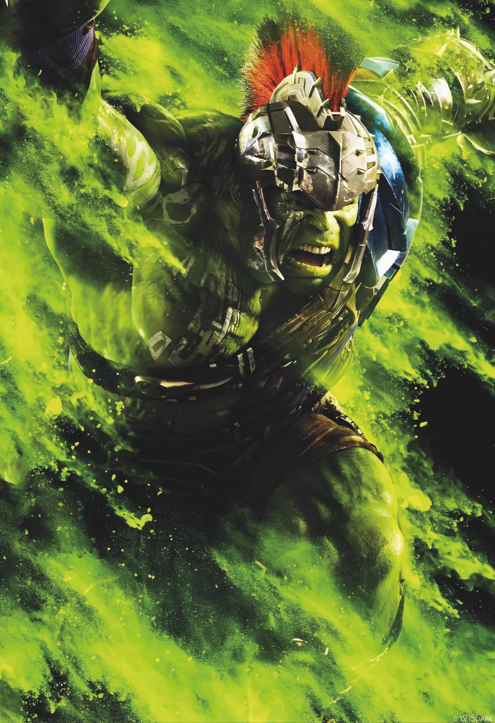 Hulk Poster A3 Size | Marvel Superhero Wall Decor Photographic Paper (16 inch X 11 inch, Rolled)
