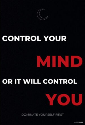 Motivational Quote - Mind Control