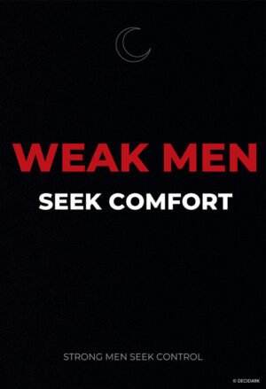 Motivational Quote - Weak Men
