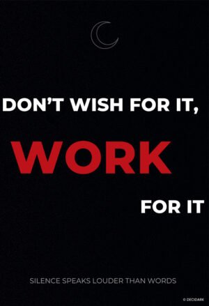 Motivational Quote - Work