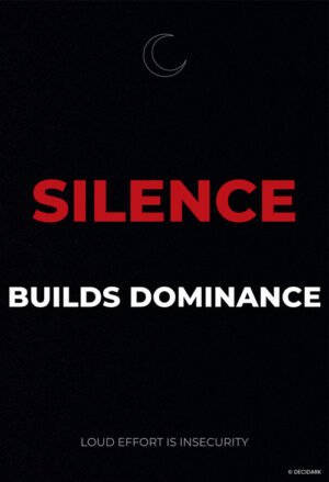 Motivational Quote - Silence