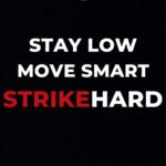 Motivational Quote - Strike Hard