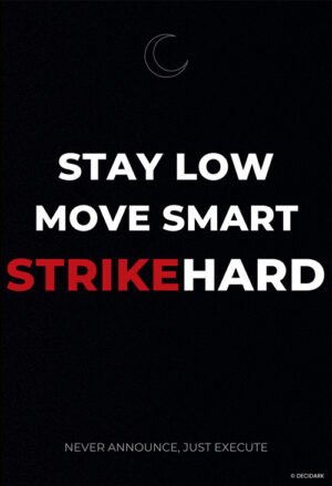 Motivational Quote - Strike Hard