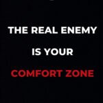 Motivational Quote - Comfort Zone