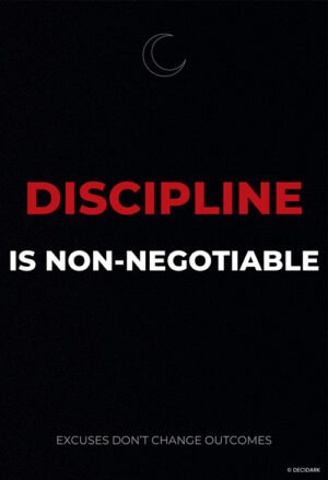 Motivational Quote - Discipline