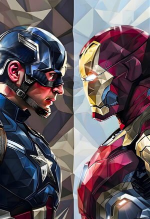 Iron Man Vs Captain
