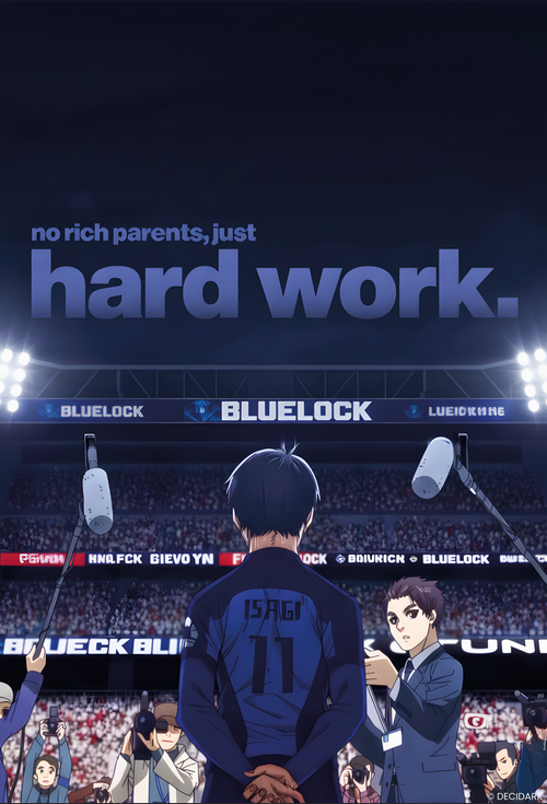 Motivational Anime Quote - Hard Work