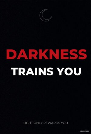 Motivational Quote - Darkness
