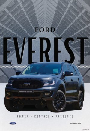 Ford Everest SUV Poster