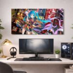 Hatsune Miku Anime Split Poster