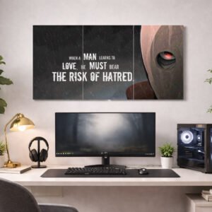 Obito Uchiha Quote Split Poster