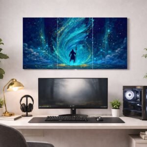 Lord Shiva Split Poster