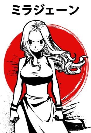 Mirajane Strauss Anime Wall Poster