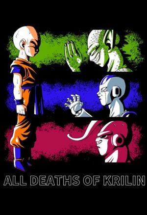 Krillin Dragon Ball Z Poster