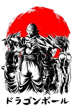 Dragon Ball Z Saiyan Warriors Poster