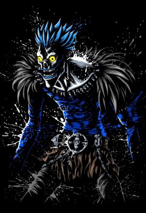 Ryuk Death Note Dark Anime Poster