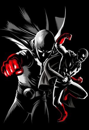 One Punch Man Saitama Action Anime Poster