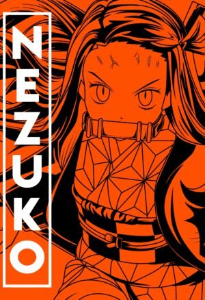 Nezuko Kamado Anime Poster