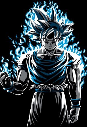 Ultra Instinct Goku Dragon Ball Anime Poster